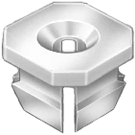 Auveco PAK NYLON NUTS, #8 SCREW SIZE AP11691